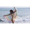 Tie Dye Rainbow Beach Towel