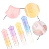 Luckious Retractable Eraser, 4PCS Constellation Pattern Eraser, Push-Pull Rubber Eraser, Retractable Eraser Set, Perfect for Students, Writing, Drawing, Office Use