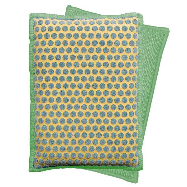 Libman 00336 Power Scrub Dots Kitchen and Bath Sponge 2 Count