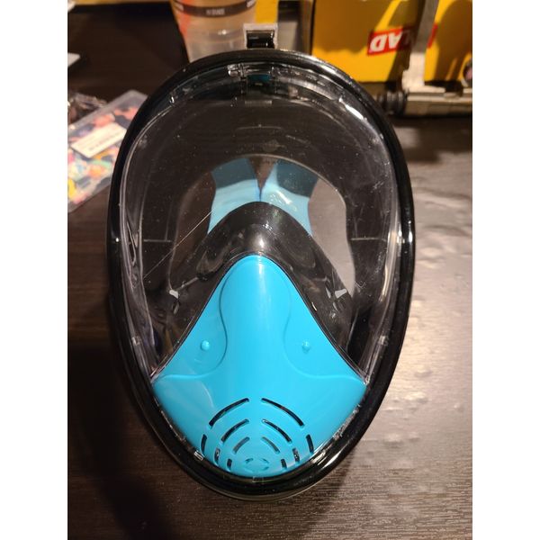 G2Rise G2 Snorkel Full Face Mask Anti Fog White & Black