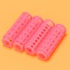 Bordhap 12 Pcs Pink Plastic DIY Hair Styling Roller Curlers Clips