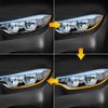 60cm LED Switchback DRL Tube Light Strip Amber Sequential Flowing Turn Signal US