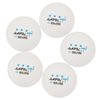 MAPOL 100 Pack White 3-Star Table Tennis Balls Advanced Training Ping Pong Ball