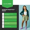 SmartKnitKIDS Seamless Sensitivity Socks for Sensory Issues - Made in USA (White, Large)