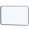 2 PCS 24'' x 36'' Bathroom Wall Mounted Mirror Black Rectangular Vanity Mirrors