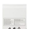 250 x Clear Poly Bags with Suffocation Warning (250 Polybags - 7"x8")