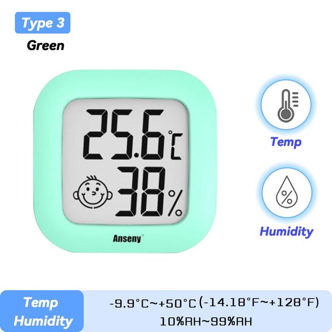 Electronic Lcd Digital Thermometer Hygrometer Monitor Home