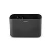 Brabantia Renew Collection Plastic Bathroom Caddy, Dark Grey, One Size