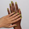 DND Set - Gel Polish and Nail Polish, Jukebox Olive #1002