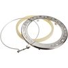 Pentair 600095 Stainless Steel Face Ring Assembly Replacement IntelliBrite White LED Pool Light
