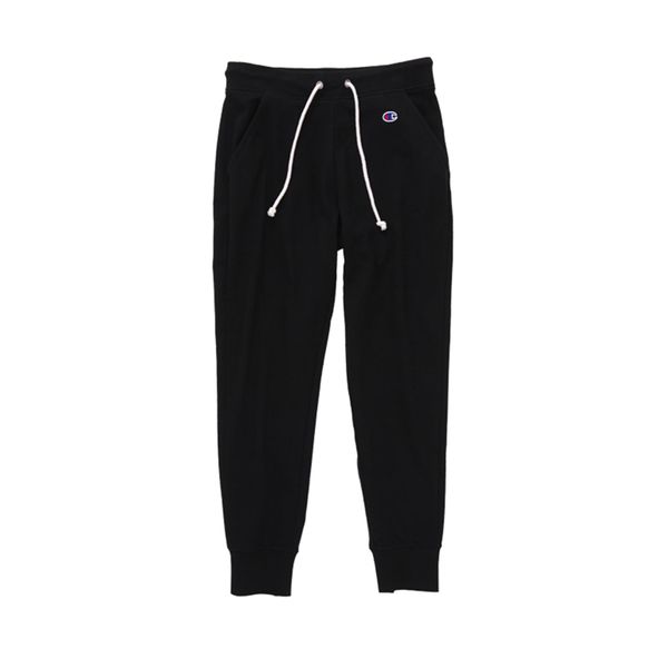 Champion CW-K216Z/CW-K216 Women's Long Pants, Fleece Lining, Loungewear, Classic, Seasonless Sweatpants, Black