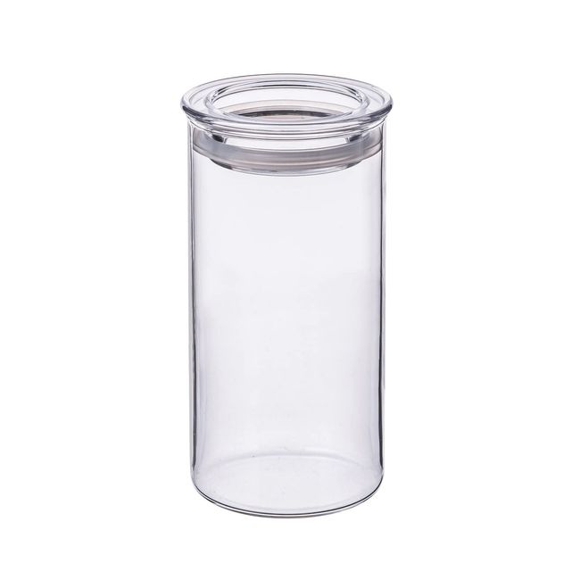 HARIO VSC-400-MZ Slim Canister 400, Practical Capacity, 13.5 fl oz (400 ml), Pickled Food, Storage Container, Clear, Made in Japan