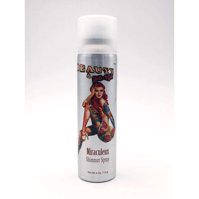 Beauty & Pin-Ups Miraculeux Flexible Working Hairspray 113g/4oz NEW