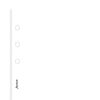 Filofax Personal White plain notepaper, 95x171mm ref:132405