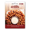 Outback Steakhouse Restaurant Gift Card $100