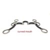 AJ Tack Double Rein Correction Short Shank Bit
