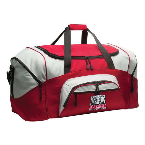 DELUXE University of Alabama Duffel Bag Alabama Gym Bag One Size