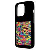 Perturbation Pattern Face Recognition Automatic Camera Image Case for iPhone 15 Pro