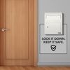 Durabox Drop Box Deposit Safe 12 x 4 x 15” Heavy Duty Steel Wall Mount Mailbox for Mail, Letters, Checks, Keys, Cash and more for Home, Office & Commercial Use (W500) (Gray)