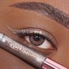 Makeup Revolution, Super Flick Liquid Eyeliner, Highly Pigmented, Silver, 2.4 ml