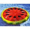 Swimline Watermelon Slice Floating Pool Island Red/Green 60'' Diameter