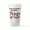 CafePress Electrical Engineer Ninja Pint Glass, 16 oz. Drinking Glass