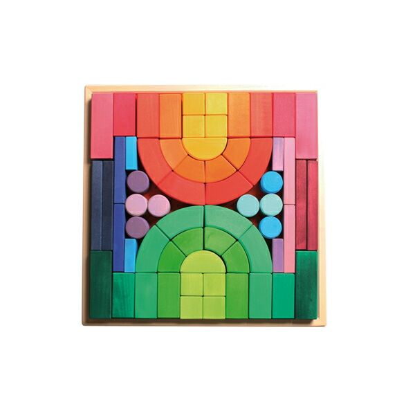 Grimms Romanesque Blocks Large Romanesque building set Big Romanesque building set Large