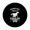 Horse, dog, horses PopSockets Swappable PopGrip