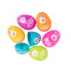 Fun Express 2 1/4" Religious Bunny Plastic Easter Eggs, 72 Pieces