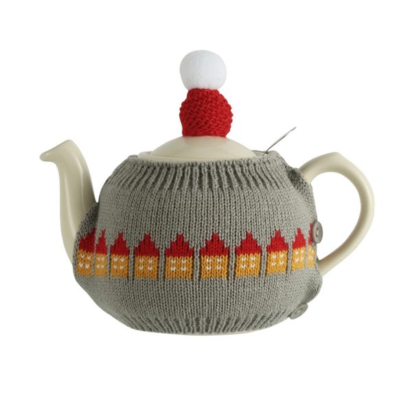 Cute Acrylic Fiber London Pottery Knitting Cozy Tea for London Pottery 2 Cup Size, Gift, London Pottery