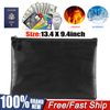 2000℉ Fire Proof Money Bag Fireproof Document Pouch Waterproof Safe Cash Large