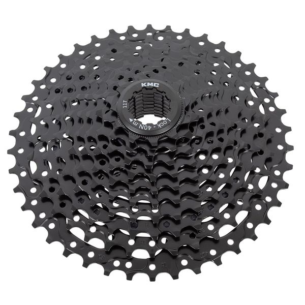 KMC React 10 Speed Cassette, Black, 11/42T