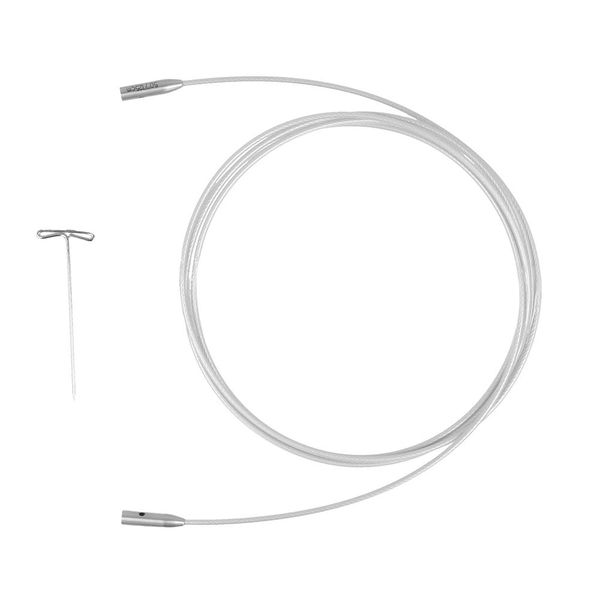 ChiaoGoo SWIV360 Silver Cable 125cm Large - 1pc