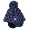 Champion 492-0132 Knit Cap, Boa Back, blue
