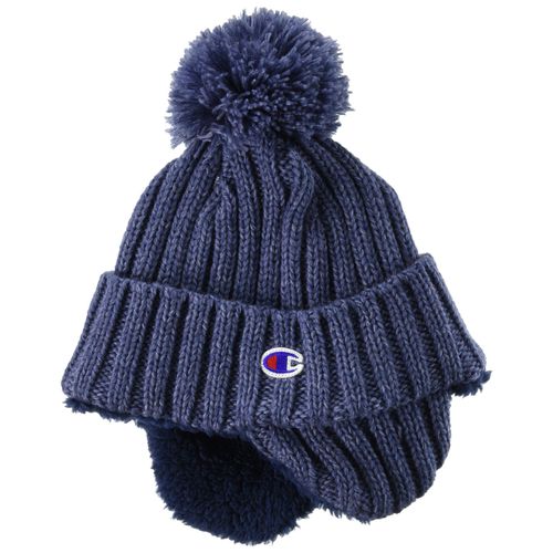 Champion 492-0132 Knit Cap, Boa Back, blue