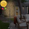 7FT 600L Lighted Twig Tree Including Twinkle Lights LED Birch Tree with Timer fo