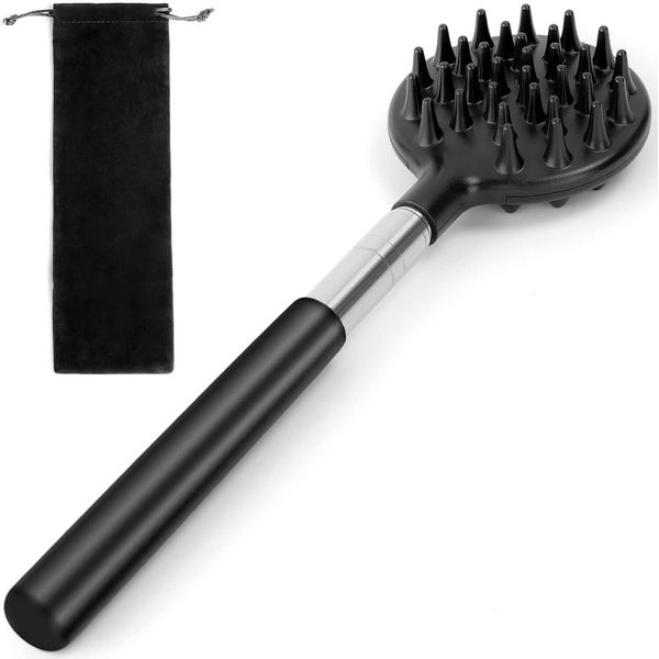 Oversized Telescoping Back Scratcher, Double Sided ABS Scratching Head, Back ...