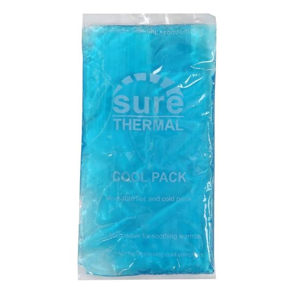 Sure Thermal Reusable Microwaveable Hot/Cold Cool Pack (27 x 13.5cm)