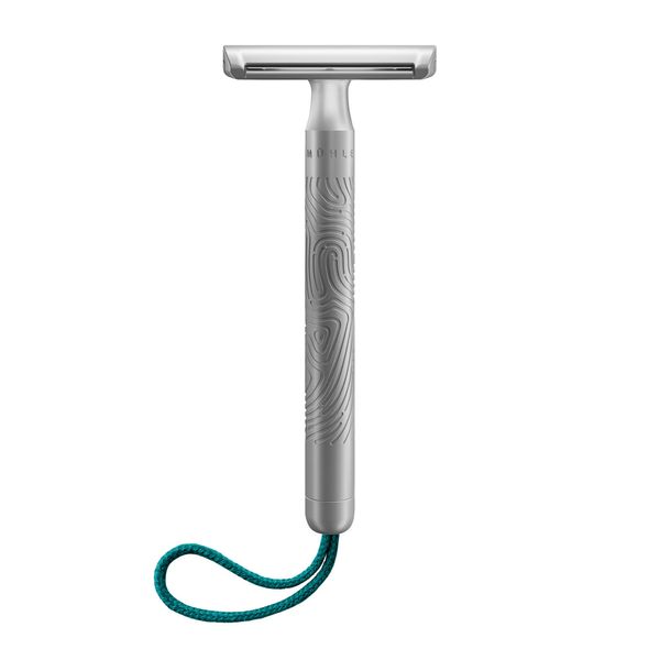 Mule COMPANION Body & Face Double-edged Razor/Turquoise (Green)