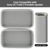 co2CREA Hard Case Replacement for Sony ULT Field 3 Wireless Portable Bluetooth Speaker (White Case)