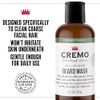 Cremo Cedar Forest All-In-One Beard and Face Wash, Specifically Designed To Clean Coarse Facial Hair, 6 Fluid Oz