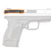 ClipDraw Ambidextrous Belt Clip for Springfield XDS Concealed Carry Black