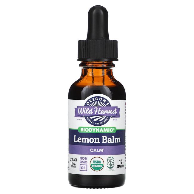 Biodynamic, Lemon Balm, Calm, 1 fl oz (30 ml)