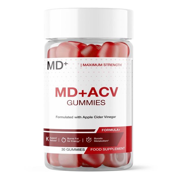 MD+ ACV Gummies - Suitable for Vegetarians 30 Gummies