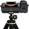 iGadgitz U3598 Lightweight Small Universal Flexible Foam Mini Tripod for Compact Cameras – Black