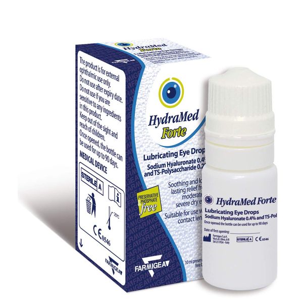 HYDRAMED Forte 0.4% Eye Drops, 10ML (Pack of 1)