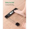 Body Weight Scale with Step-on Techology Bathroom Scale Highly Accurate 400lbs