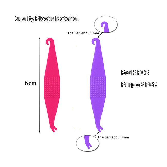 350X PCS CLEAR Hair Band Hair Elastics High Quality Rubber Bands