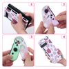 Switch Protective Case, Comfortable and Sleek Switch Cover Case with Soft TPU Joycon Covers - Cow Print