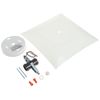 NUVO SF77/824 Two Light Flush Mount,White